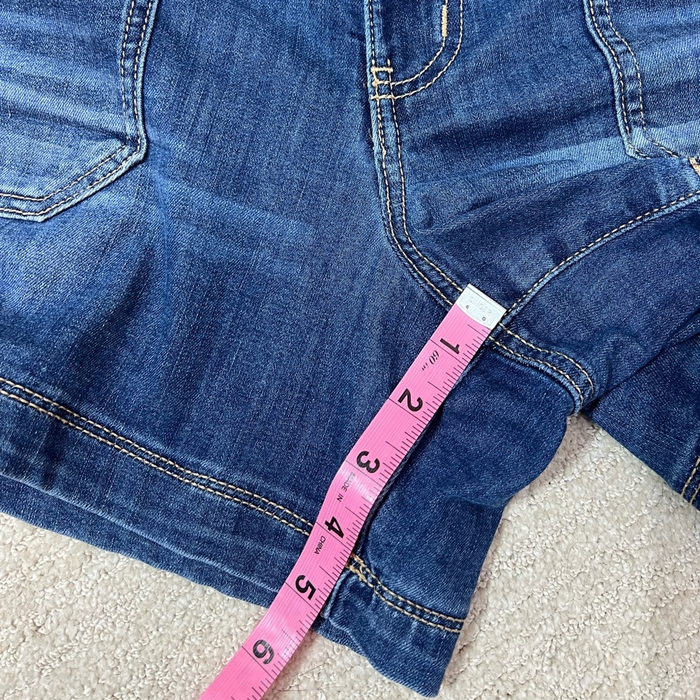 Maurices blue Jean denim shorts women’s Sz.18 - Picture 7 of 7